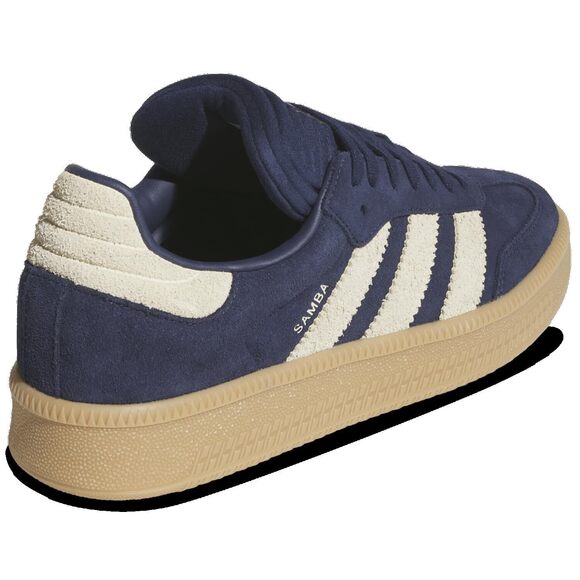 adidas Samba XLG - Men's (JQ2885, Night Indigo/Gum/Warm Vanilla) Size 7.5